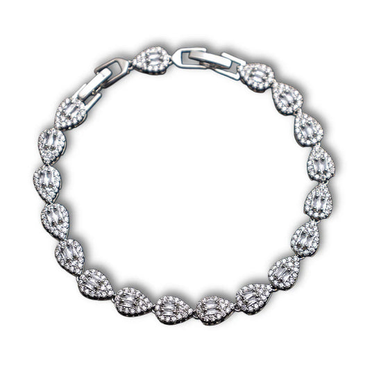 Cubic Teardrop Bracelet