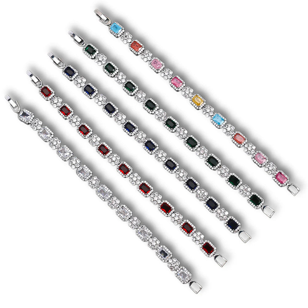 Stone Blossom Bracelets