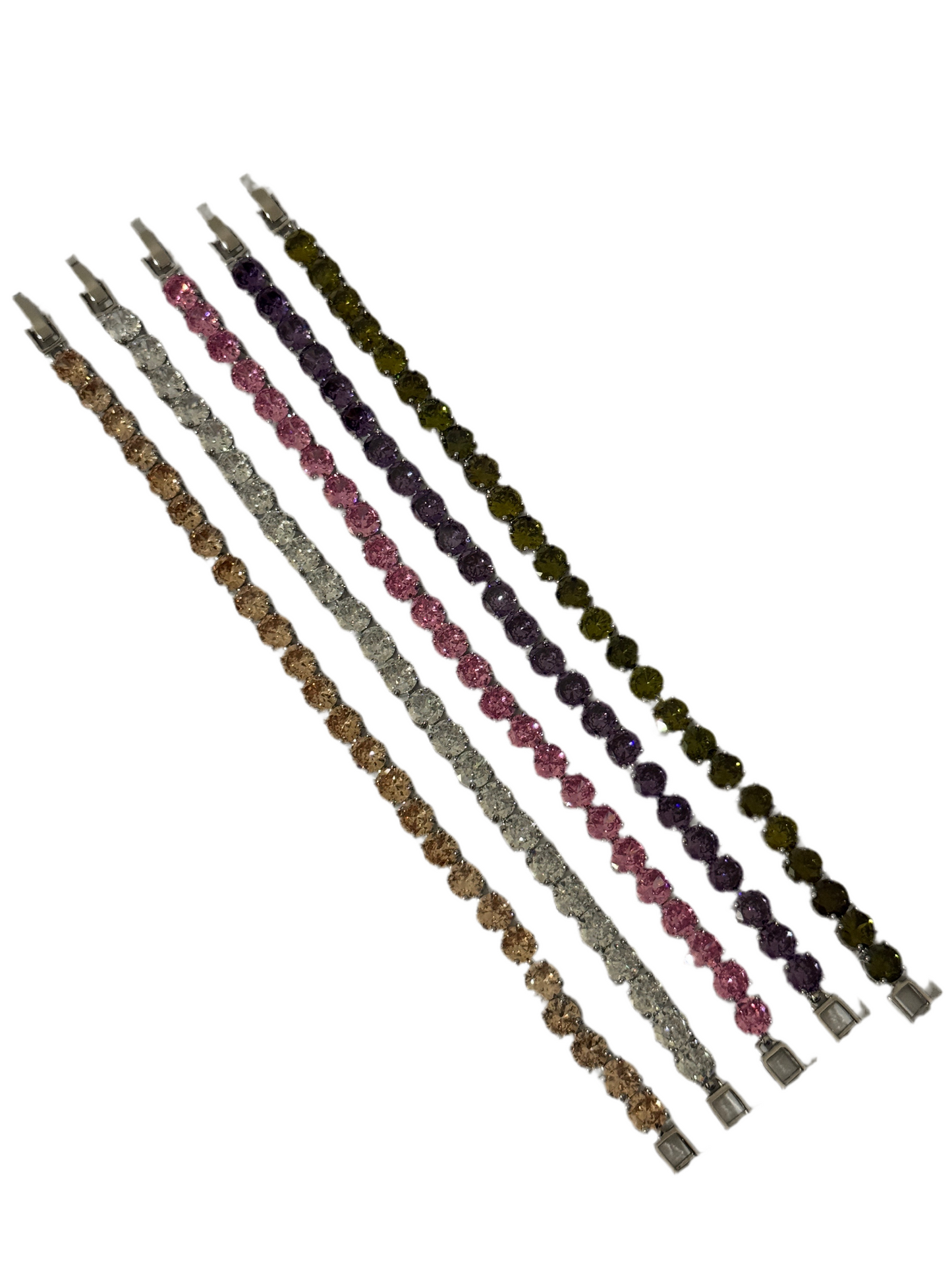 Vivid Gemstone Bracelets